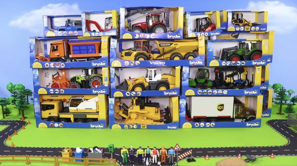 НАБОР СТРОИТЕЛЬНЫХ МАШИН