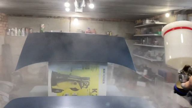 Нанесение лака / SATA 5500 rp смотреть онлайн