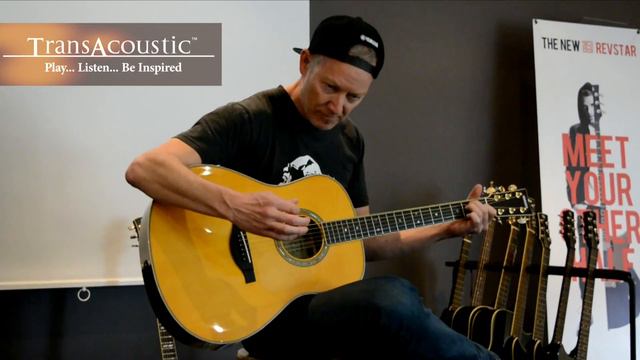 Yamaha TransAcoustic Guitars - Jimi Hocking first impressions смотреть онлайн