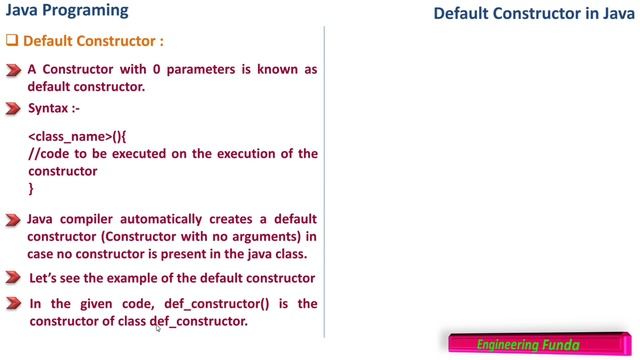 Constructors - Java Programming смотреть онлайн