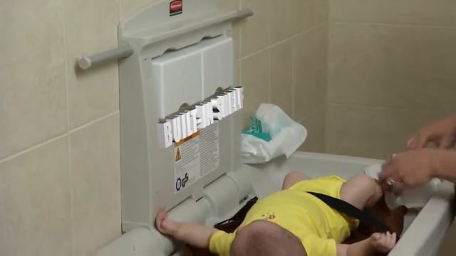 Пеленальный столик BXG BS1 настенный для санузлов