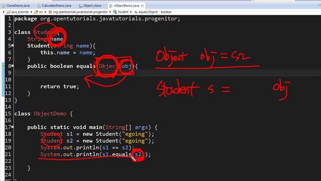 Java - Object 클래스 (3/5) : equals смотреть онлайн