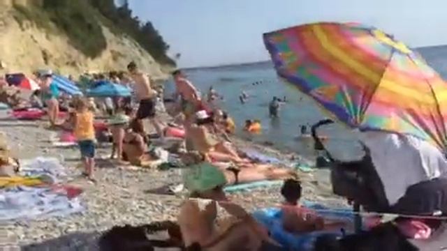 Пляж Джанхота 10.07.18 море 26 градусов.❤️💦🌸💦👍🏖💦🍉😊🍒 смотреть онлайн