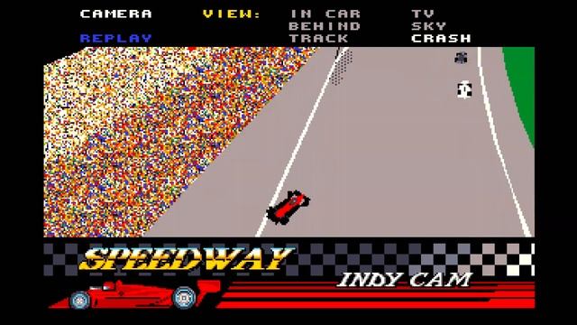 Indianapolis 500: The Simulation (Amiga, 1990) Rolling Demo смотреть онлайн