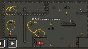 One level 3: Побег из тюрьмы - Уровень 137. Ключи от замка ?