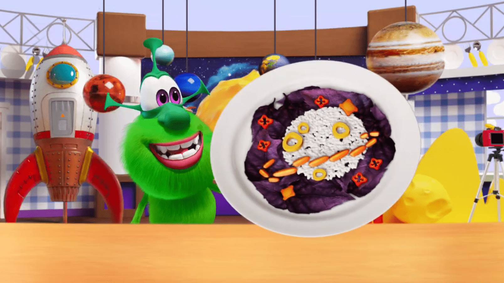 Буба на кухне готовит рисовую планету смотреть онлайн