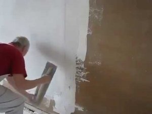 Шпаклёвка по мягкой ДВП