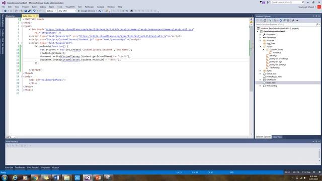 How to use Static Members in extjs classes смотреть онлайн