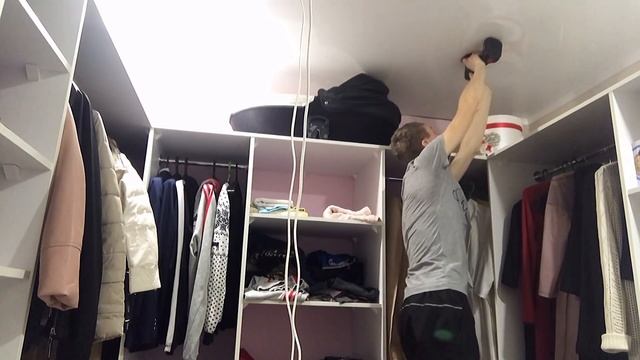 Монтаж светильников GX53 БЕЗ демонтажа натяжного потолка Добавляем света смотреть онлайн