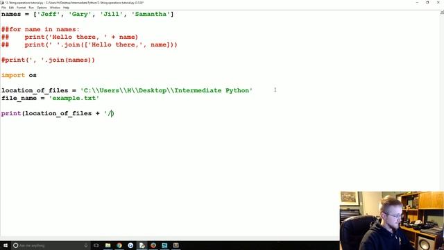 String Concatenation and Formatting - Intermediate Python Programming p.2 смотреть онлайн
