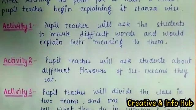 English Lesson Plan | Ice - Cream Man | Class 5 смотреть онлайн