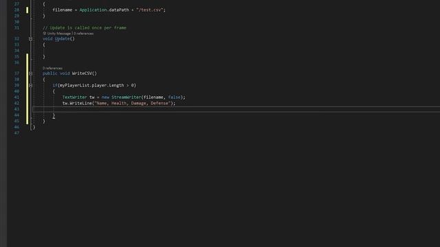 Exporting data in Unity to open in Excel as a spreadsheet - writing using CSV format, Super Easy! смотреть онлайн