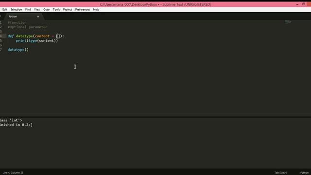 Python for intermediates(Optional parameters) смотреть онлайн