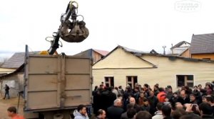 Плеханово. Снос цыганских домов