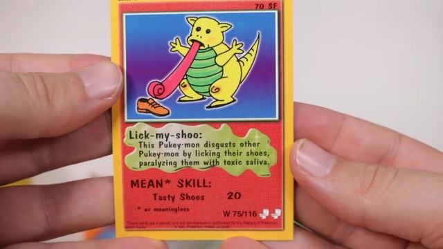 Opening 36 Pukeymon Booster Packs (Awful Pokemon Parody Cards) смотреть онлайн