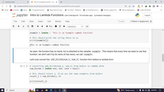 Learn lambda function in Python смотреть онлайн