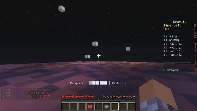 Minecraft mini-games [GRAVITY] - Баг с водой! смотреть онлайн
