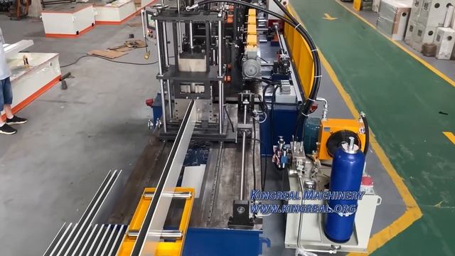 KINGREAL U-образных потолочных профилей формовочная машина Автоматическая линия производства смотреть онлайн