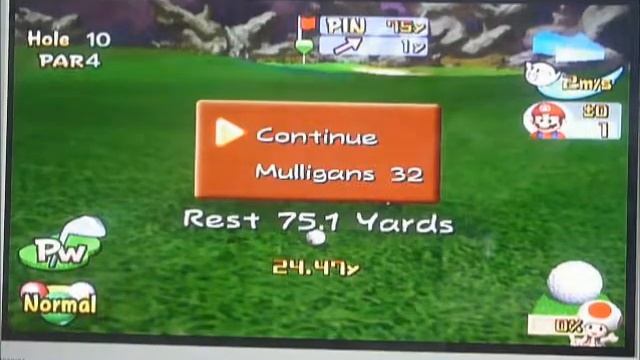 Completion Glitch in Mario Golf: Toadstool Tour смотреть онлайн
