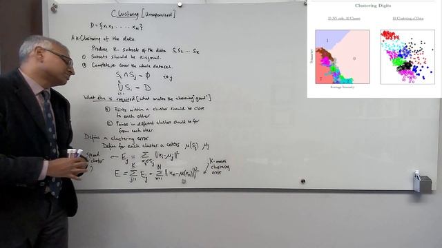 19-a LFD: Peak at unsupervised learning: clustering, K-means & Lloyd's algorithm. смотреть онлайн