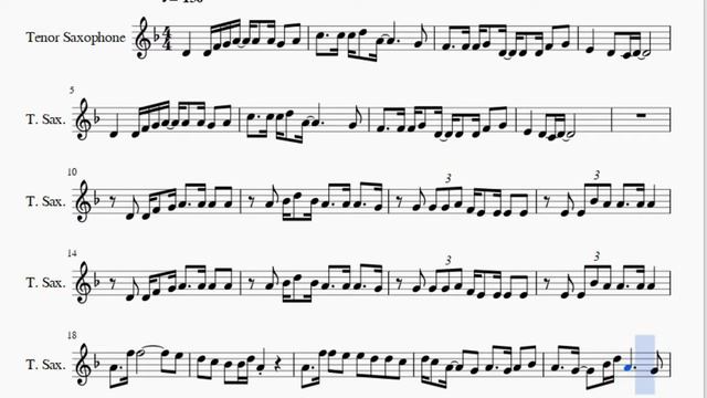 Tenor Sax Sheet Music: How to play Heeriye by Salman Khan & Jacqueline Fernandez смотреть онлайн