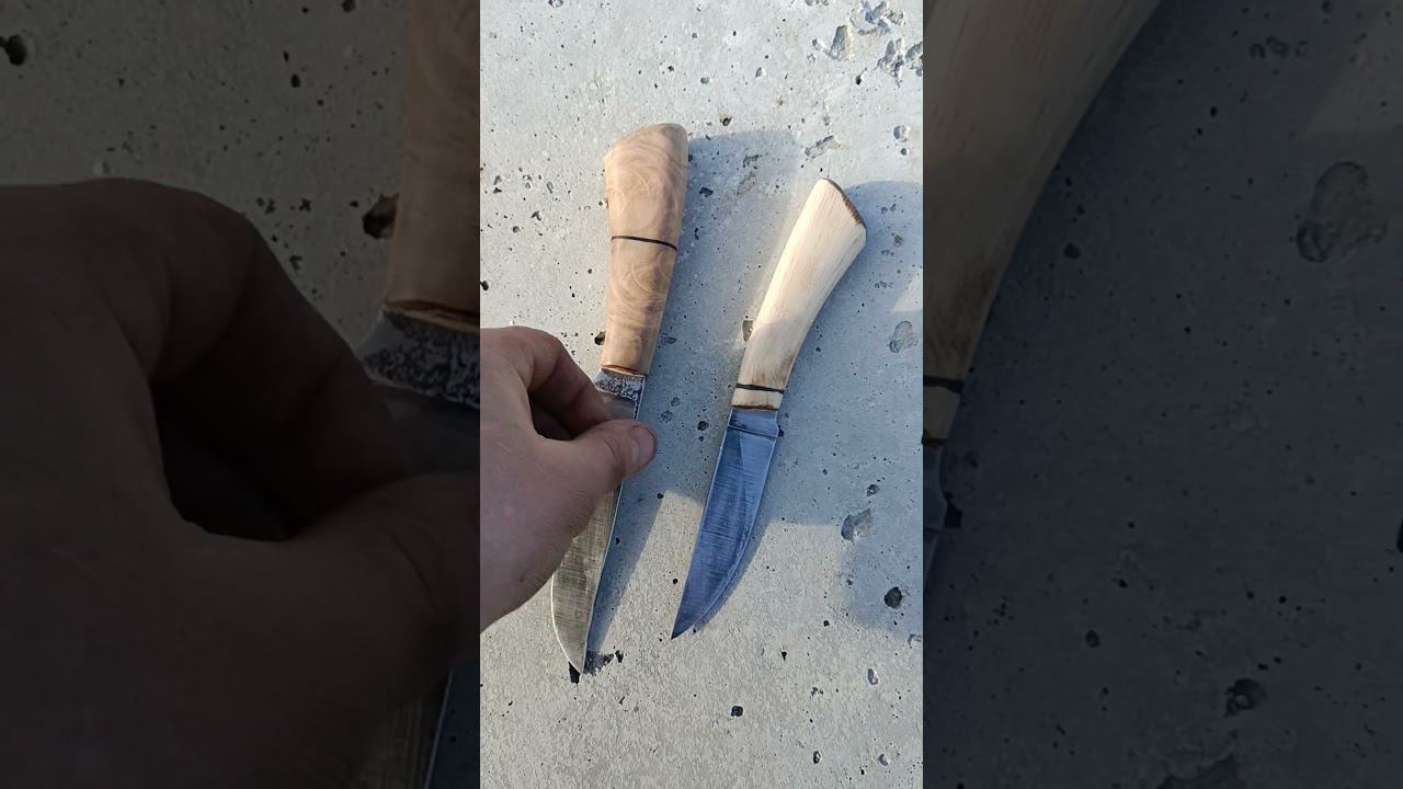 Очередные заготовки ножей. смотреть онлайн