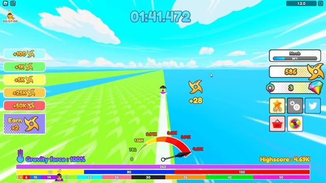 БЕГУН АНИМЕШНИК ПРОБЕЖАЛ 999,999 КМ! ANIME RACE CLICKER ROBLOX смотреть онлайн