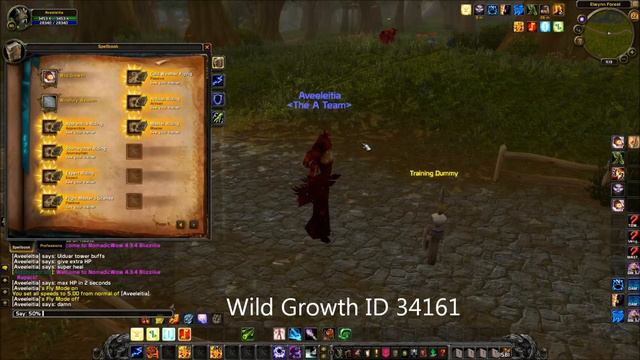 WoW 4.3.4 GM Spells смотреть онлайн