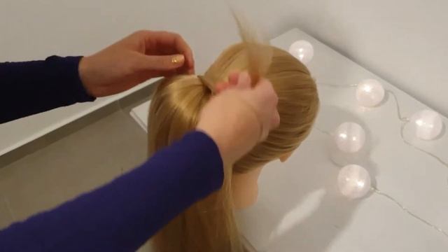 Voluminous magnificent tail in 2 minutes?❤?как сделать Объемный, пышный хвост за 2 минуты смотреть онлайн