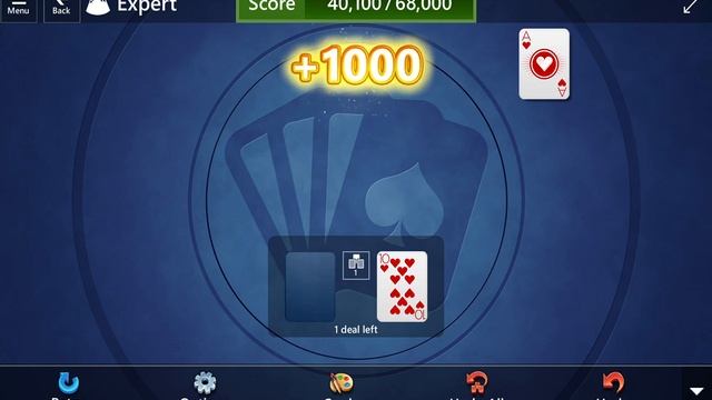 Microsoft Solitaire Collection: TriPeaks - Expert - September 27, 2020 смотреть онлайн