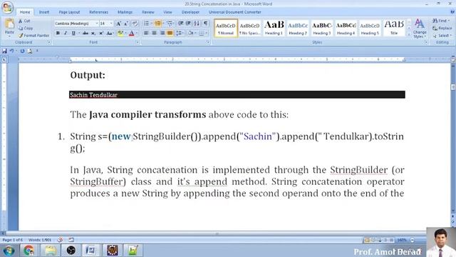 Java Programming : String смотреть онлайн