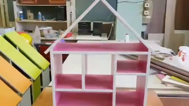 Кукольный домик для кукол барби, винкс. Дом для игрушек. Полки-кидс. ру смотреть онлайн