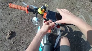 МАКСИМАЛЬНАЯ СКОРОСТЬ ПИТБАЙКА KAYO BASIC 125cc// ПОЛНЫЙ СТОК!!!