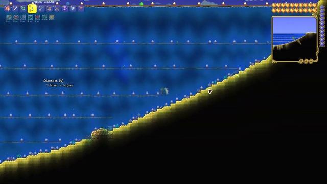 Can you put Water Candles underwater ? - Terraria 1.4 смотреть онлайн