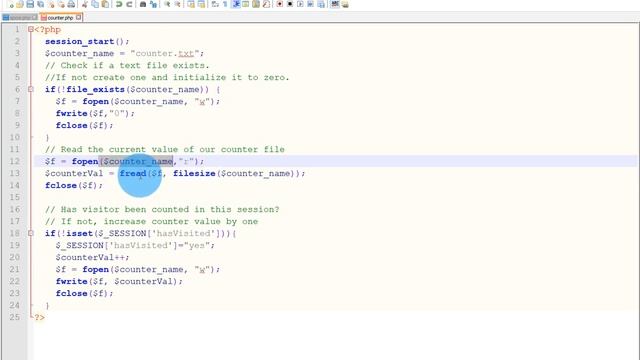 Unique visitors counter using PHP смотреть онлайн