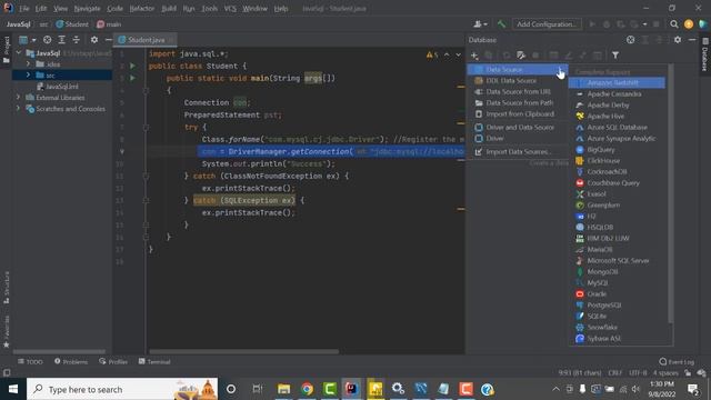 How to connect IntelliJ IDEA to MySQL Database смотреть онлайн