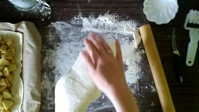 Лёгкий яблочный пирог на завтрак ?❤️ смотреть онлайн