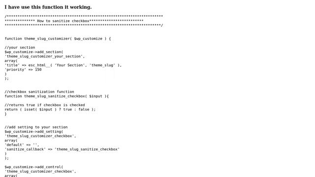 Wordpress: What's the proper way to sanitize checkbox value sent to the database (3 Solutions!!) смотреть онлайн