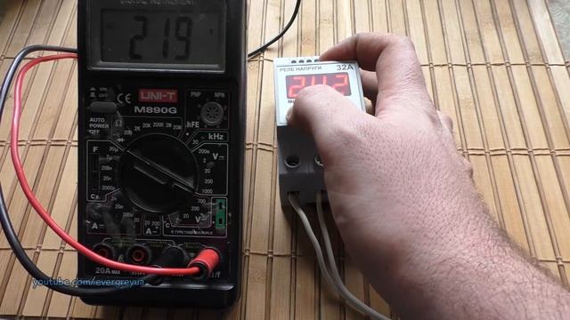 Тест!! Реле напряжения. Защита электроприборов от скачков напряжения смотреть онлайн