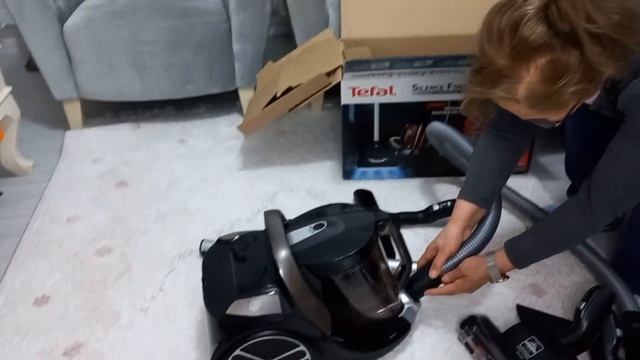 Tefal Tw7289 Silence Force Cyclonic Kutu Açılışı