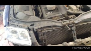 Как снять фару на Фольксваген пассат  б5 2001 год рестайлинг