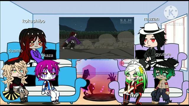 upper moons +(Michael Jackson)react to saitama in demon slayer смотреть онлайн