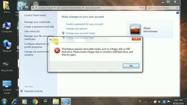 Pc Problem | Fix This Feature Require Removable Media | Floppy Disk or Usb Flash Drive смотреть онлайн