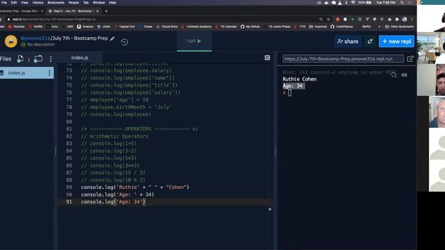 Session 1 - Data Types, Operators, & Functions (2 of 3) смотреть онлайн