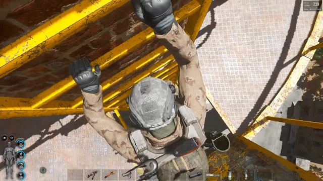 SCUM 2021 bug ladder pipe robot database баг с лестницей на трубе на базе роботов robot database смотреть онлайн