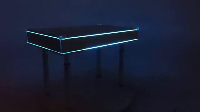 Световой стол для рисования песком с торцевой подсветкой и wifi контроллером. смотреть онлайн