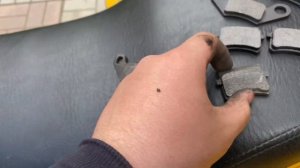 Замена колодок на квадроцикле!