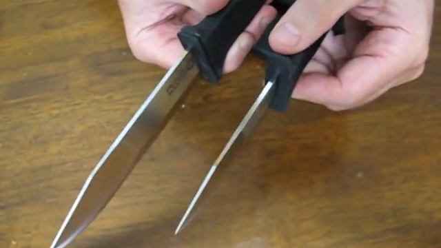 Cold Steel Peace Maker II vs Peace Maker III Boot Knife Comparison | OsoGrandeKnives смотреть онлайн