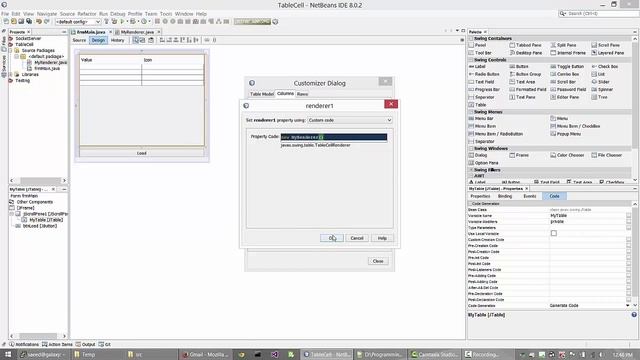 Java JTable Custom Icon Renderer смотреть онлайн