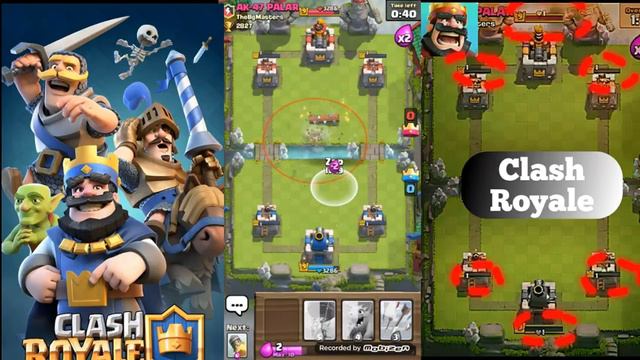 Clash Royale-Как да оставим всички кули на 1 смотреть онлайн